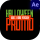 Halloween Promo Instagram Post - VideoHive Item for Sale