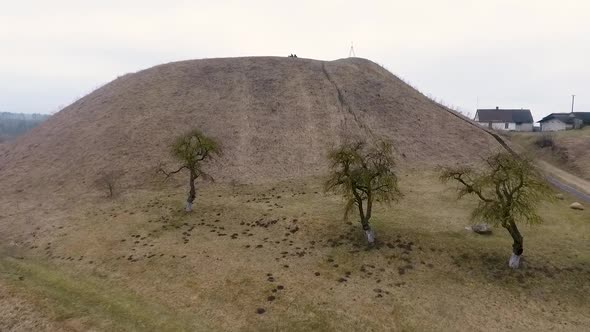 Top View of the Swedish Mountain