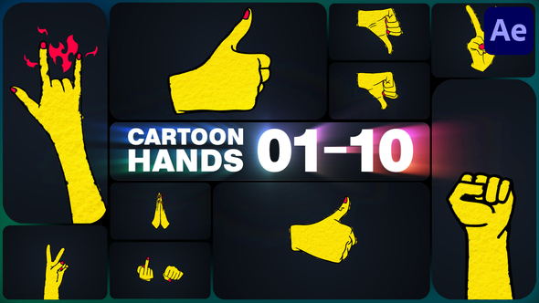 Cartoon Hands for After Effects