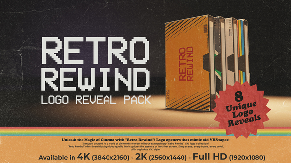 Retro Rewind Logo Pack