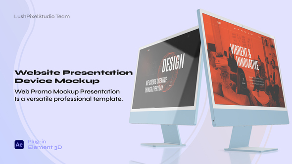 Web Promo Mockup Presentation