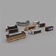 Reception Desk Pack - 3DOcean Item for Sale