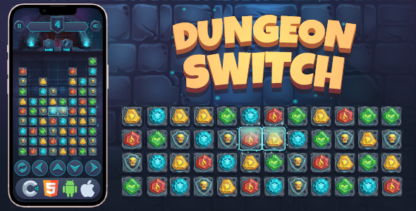 Dungeon Switch - HTML5 Game, Construct 3