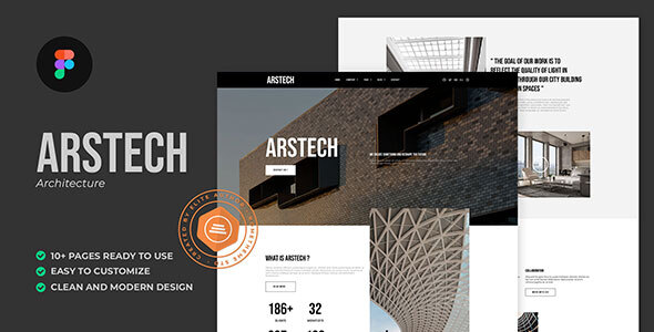 Arstech - Architecture Figma Template