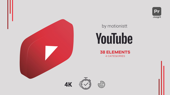 YouTube Elements (mogrt)