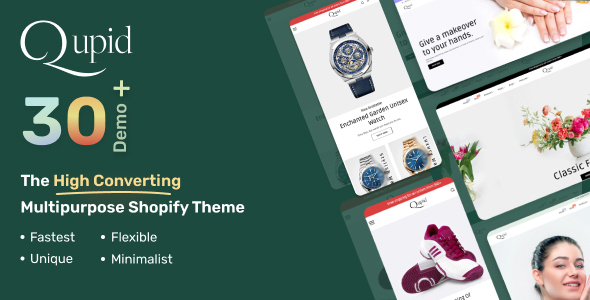 Qupid - The High Converting Multipurpose eCommerce Shopify Theme OS 2.0