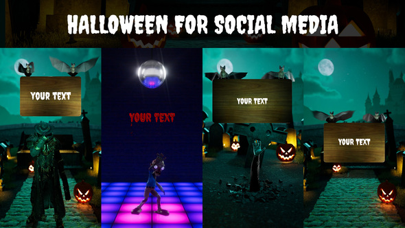 Halloween Social Media Stories