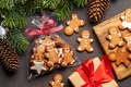 Gingerbread man cookies in gift pack - PhotoDune Item for Sale