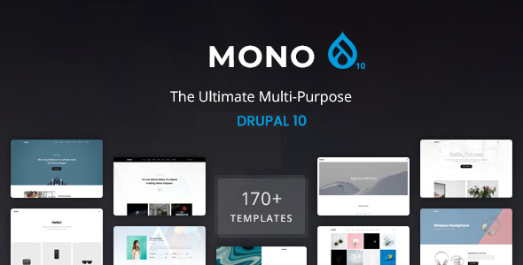 Mono - Multi-Purpose Drupal 10 Theme