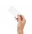 Businessman's hand holding blank paper - PhotoDune Item for Sale
