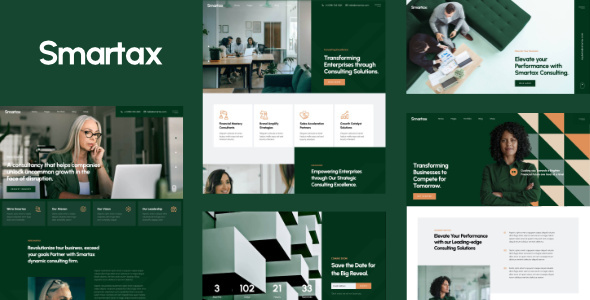 Smartax – Business Consulting WordPress Theme