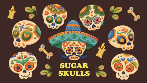 Mexican Sugar Skulls