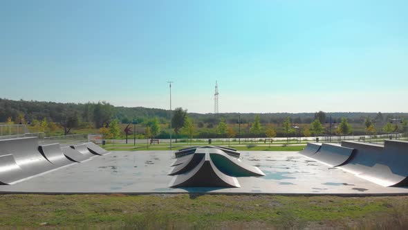 Outdoors Nature Skate Park