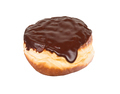 chocolate glazed doughnut isolated on white background - PhotoDune Item for Sale