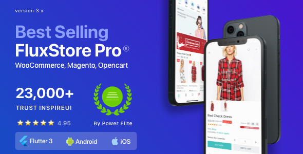 Fluxstore Pro - Flutter E-commerce Full App for Magento, Opencart, and Woocommerce