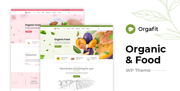 OrgaFit - Organic and Health WordPress Theme
