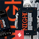 The Night Of Electronic Music – Poster, Flyer Template - GraphicRiver Item for Sale