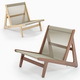 Gubi MR01 INITIAL LOUNGE CHAIR - 3DOcean Item for Sale