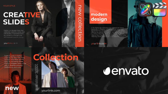 Designer Textured Slides for FCPX alt