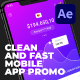 Clean and Fast Mobile App Promo - VideoHive Item for Sale