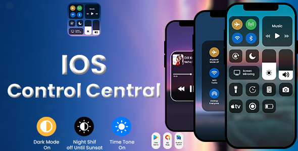 IControl - Control Center OS16 APK - iControl Center iOS 15 - iCenter OS17 - Control Center - iNoty