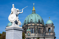 The Berlin Cathedral with a beautiful sculpture - PhotoDune Item for Sale