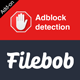 Adblock Detection Add-on For Filebob - CodeCanyon Item for Sale