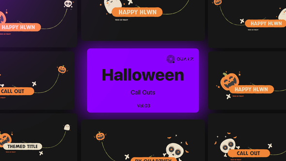Halloween Call Outs Vol. 03 alt