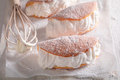 Sweet tacos made from sponge cake and cream. - PhotoDune Item for Sale