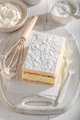 Sweet napoleon cake known in Poland as Kremowka. - PhotoDune Item for Sale