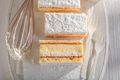 Delicious napoleon cake made of layer with custard cream. - PhotoDune Item for Sale