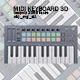 midi keyboard audio creation - 3DOcean Item for Sale