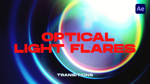 Optic Light Flares Transitions | After Effects alt
