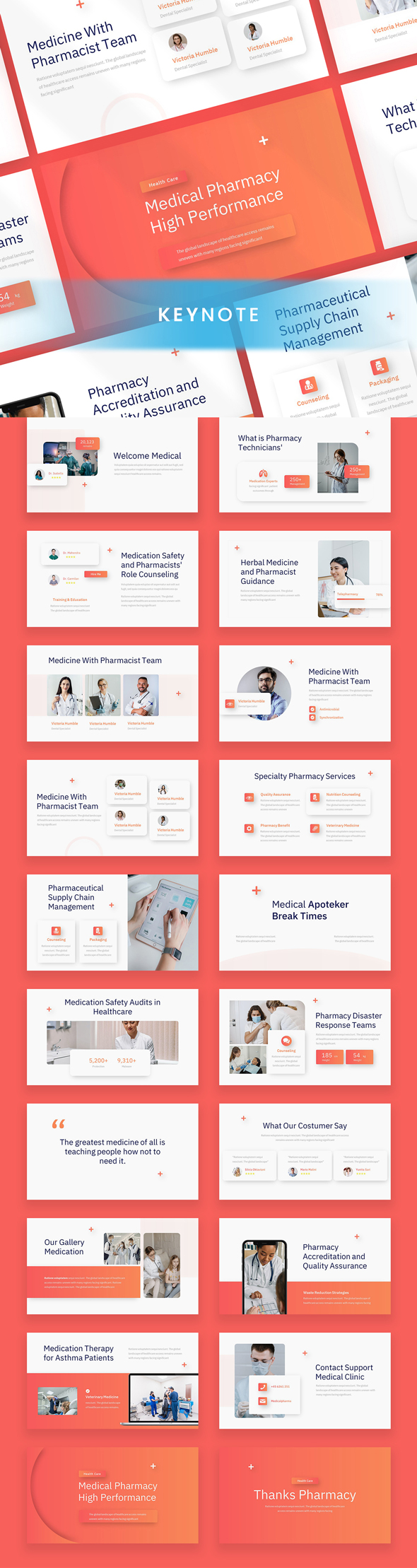 Medical Pharmacy Keynote Template