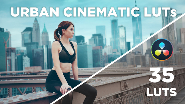 35 URBAN CINEMATIC LUTs