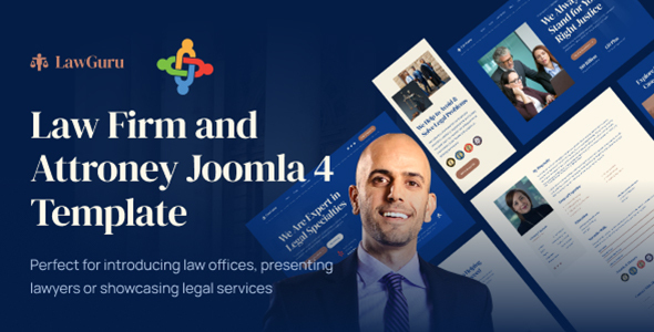 LawGuru – Law Firm and Attorney Joomla 4 Template | Lawyer