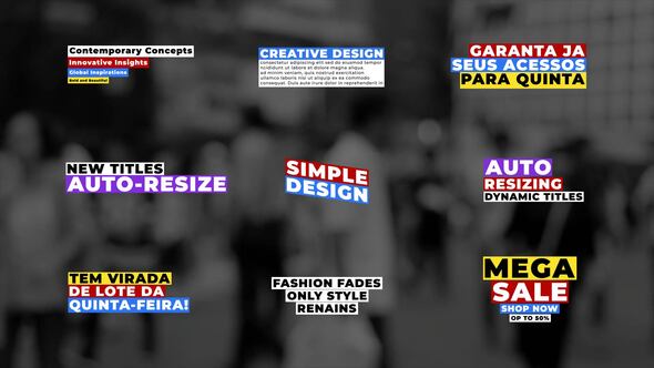 Titles Auto-Resize | AE alt