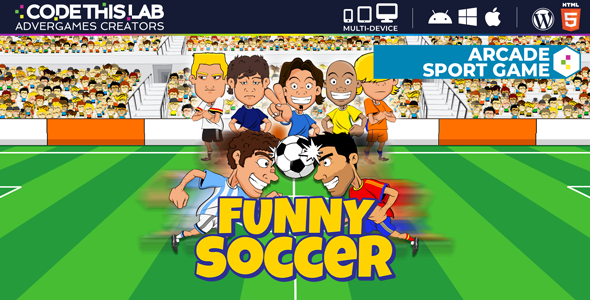 Funny Soccer - HTML5 Sport Game