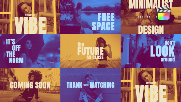 Elegant Titles \ FCPX alt