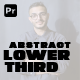 Abstract Lower Thirds for Premiere Pro - VideoHive Item for Sale