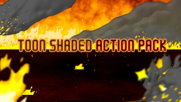 Toon Shaded Action Pack alt