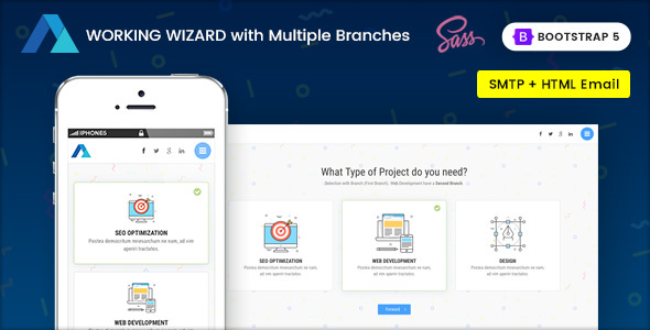 Steps | Multipurpose Working Wizard with Branches