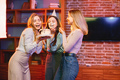 Young woman has her face smashed in a cake on her birthday - PhotoDune Item for Sale