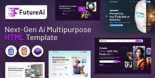 Future AI | Robotics Multipurpose HTML Template