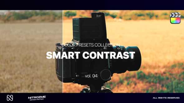 Smart Contrast LUT Collection Vol. 04 for Final Cut Pro X alt