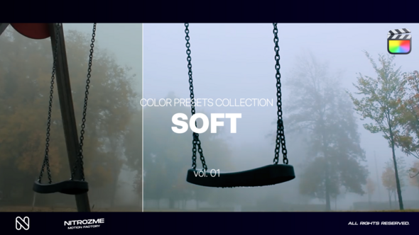 Soft LUT Collection Vol. 01 for Final Cut Pro X alt