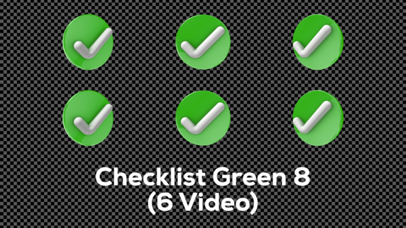 Check List Right Supers Icon Bugs Green White Pop Up Good Checklist Checked Checkmark Vote 8 Pack