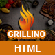 Grillino - Grill, Restaurant & Food HTML Template - ThemeForest Item for Sale