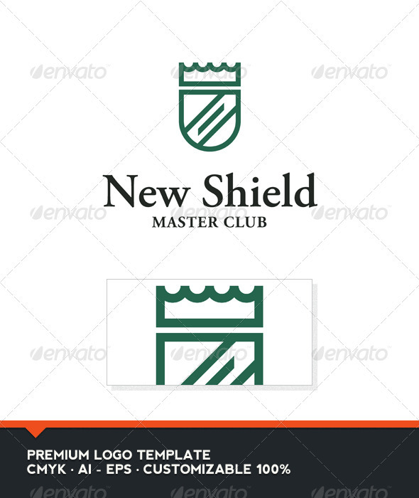 New Shield Logo Template