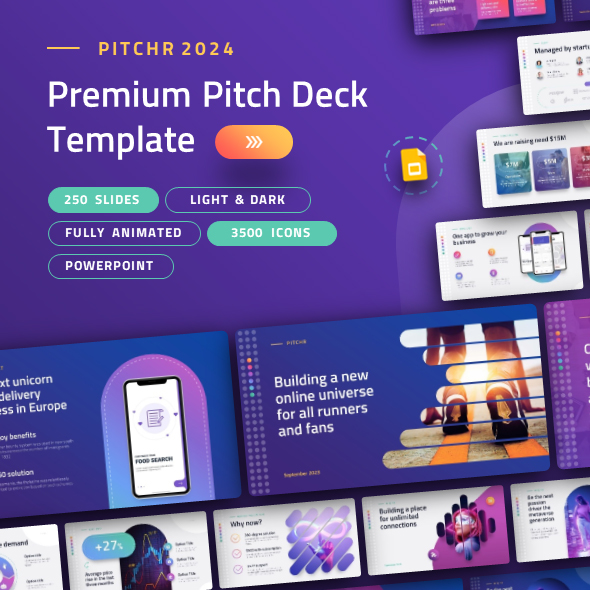 2024 S Best Selling Google Slides Templates   2024 Header 